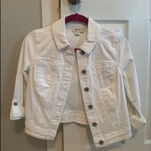 White Jean Jacket